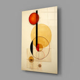 Circles Glass Wall Art|| Designer's Collection.